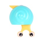 Toothbrush and toothpaste holder, snail, blue color